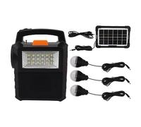Topiky Estación de Energía Portátil con Kit de Panel Solar, Generadores Solares para Exteriores, Linterna Incorporada, Banco de Energía Solar, Fuente de Alimentación para Camping,
