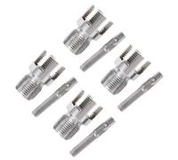 Topiky Herramienta de Roscado de Tuberías Internas y Externas G1/2, Kit de Roscado de Tuberías de PVC de Vástago 1/4, Cortador de Roscas Integrado para de Plástico, Juego de Corte de Roscas Compacto