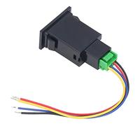 Topiky Interruptor de Luz Antiniebla con Indicador LED, Carcasa de ABS | Arnés de luz antiniebla de 12 V, protección contra cortocircuitos, para modificación de automóvil