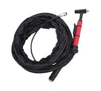 Topiky Kit de Pistola de Soldadura TIG, Soplete de Soldadura por de Argón de 5 M, Soplete Profesional TIG-150 con Accesorios de Conector de Manguera, Cubierta Trasera de Latón a Prueba de Calor,