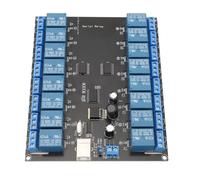 Topiky Módulo de relé de Control USB de 16 Canales para Control de Señales Múltiples ON OFF Equipos Eléctricos 7-38V