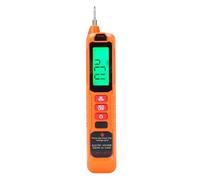 Topiky Probador de Voltaje de CA Pluma 12V-300V Detector de Voltaje sin Contacto con Pantalla LCD Zumbador Alarma Buscador de Punto de Interrupción Probador Eléctrico Multifuncional con Luz LED para