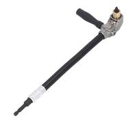 Topiky Soporte de Punta de Esquina de Extensión de Eje Flexible de Vástago Hexagonal de 1/4 Pulgadas para Taladro Eléctrico, Cerradura de 11.8 "y Extensor de Broca Magnético Flexible para Espacios