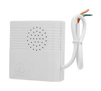 Topiky Timbre con Cable, de Control de Acceso con Cable de 4 Núcleos, Timbre de Puerta de 12 V CC con Altavoz para Construcción de Viviendas de Hotel