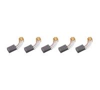 TOPINCN 20 Piezas Cepillos de Carbono para Motor, Accesorios de Alta Resistencia para Taladro Eléctrico, Amoladora Angular, Secador de Pelo de Cobre, 0,24x0,39x0,59 Pulgadas