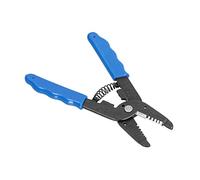 TOPINCN Alicate Pelacables Acero Aleado con Cuchilla de Corte | Orificios de pelado de alta precisión, engarzado preciso, material duradero, adecuado para trabajos eléctricos.