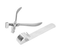 TOPINCN Alicates para Pulseras de Acero Inoxidable, Herramienta Ajustable para Hacer Joyas Hechas a Mano, Ligero y Portátil, 18x2,5 Cm