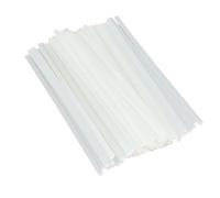 TOPINCN Barras de Pegamento Caliente de Fuerte Adhesión 180 Piezas para Manualidades y Reparaciones Resina EVA Transparente Blanca 7x270mm