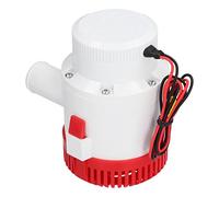 TOPINCN Bomba de Sentina Sumergible Eléctrica con Características Antichoque y Anticorrosión para Drenaje en Embarcaciones (DC24V 3700GPH)