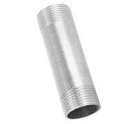 TOPINCN Boquilla de Tubo con Rosca Macho NPT de 1 Pulgada, Accesorio de Acero Inoxidable 304 de para Conexiones Seguras de Tuberías