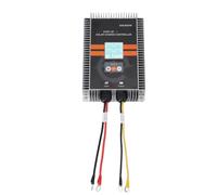 TOPINCN Controlador de Carga Solar MPPT de 800 W Regulador de Panel Solar Controlador de Carga Regulador Fotovoltaico con Pantalla LCD IP65 a Prueba de Agua para Batería de Litio