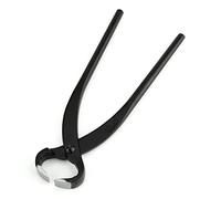 TOPINCN Cortador Cóncavo de Calidad Profesional de 205 Mm, Acero Al Manganeso de para un Mantenimiento Eficaz del Bonsái, Ideal para Entusiastas