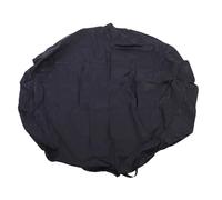 TOPINCN Cubierta Redonda para Hogueras en el Suelo, Cubierta para Hogueras Integrada, Tela Oxford 600D, Impermeable, a Prueba de Desgarros, con Hebilla Ajustable y Asas para Fogatas de (Pequeño