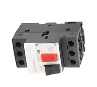 TOPINCN Disyuntor de Motor para Motor Eléctrico Interruptor de Protección de Parada de Arranque 2.5-4A Montaje de Riel Guía de Carcasa de Plástico