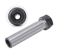 TOPINCN ER20A-100L Portabrocas de Boquilla de Acero de Aleación de Cromo-molibdeno Varilla de Sujeción Rígida para Fresa de Orificio Profundo Extensión para Manejo de Portabrocas ER20 Largo para (C25)