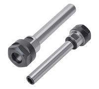 TOPINCN ER20A-100L Portabrocas de Boquilla de Acero de Aleación de Cromo-molibdeno Varilla de Sujeción Rígida para Fresa de Orificio Profundo Extensión para Manejo de Portabrocas ER20 Largo para (C16)