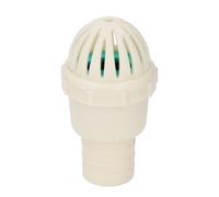 TOPINCN Filtro de Bomba de Agua de 2 Pulgadas, Filtro de Entrada de Plástico Resistente de Repuesto para Bomba de Aguas Residuales, Manguera de Jardín para Tubería de Agua