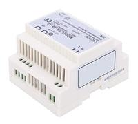 TOPINCN Fuente de Alimentación Industrial de Riel DIN DR-60-12 con Protección contra Sobrecarga para una Instalación Conveniente, para Equipos Industriales