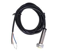 TOPINCN Interruptor de Proximidad Integrado PNP Sensor Normalmente Cerrado para Motor de Excavadora DC6-36V 196 Cm de Longitud de Cable Acero de Calidad