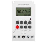 TOPINCN Interruptor de Tiempo Digital LCD Temporizador de Microordenador para Farolas Equipo de Producción de Luces de Neón 220V KG316S