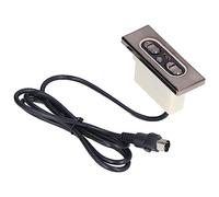 TOPINCN Interruptor Reclinable sofá Eléctrico Controlador de 5 Botones con Puerto de Carga USB para Uso Doméstico Material ABS Duradero