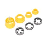 TOPINCN Kit de Enhebrador de Tubos Reutilizable, Herramienta para Hacer Hilos de PVC con en Forma de T, Corte Preciso para Tubos de 1/2", 3/4", 1", Perfecto para Bricolaje y Uso Profesional