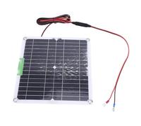 TOPINCN Kit de Panel Solar de 20 W con Controlador de Carga MPPT para Coche, RV, Remolque, Camión, Motocicleta
