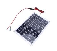 TOPINCN Kit de Panel Solar Monocristalino 40W, Cargador Mantenedor de 12V con Controlador MPPT Impermeable para Coche RV Remolque Tractor Camión