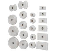 TOPINCN Kit de Troqueles para Prensa de Relojes, Herramientas de Reparación de Relojes, Accesorios para Máquina de Bloqueo, 20 Piezas, Fácil y Cómodo de Llevar, Herramientas Necesarias para Relojeros
