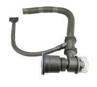TOPINCN Kit de Tubería de Drenaje para Fregadero de Cocina, Kit de Instalación Profesional de Eliminación de Basura, Conjunto de Colador de Drenaje de Lavabo Flexible, para de