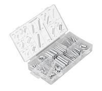 TOPINCN Kit Surtido de Compresión de Extensión de Resorte Resistente de 200 Piezas para Bricolaje, Resortes Elásticos de Alta Resistencia para Puerta de Juguete Automotriz, Material de Acero