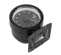 TOPINCN Medidor de Tacómetro 0-9000 RPM Luz LED Eléctrico de Alta Precisión para Vehículos de Gasolina Universales de 12 V Plástico de 60 Mm