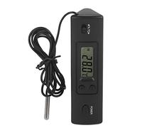 TOPINCN Medidor de Temperatura Sensor de Sonda LCD Termómetro Medidor con AAA Medidor de Temperatura Termómetro Electrónico Sonda Medición de Temperatura Termómetros de Refrigerador