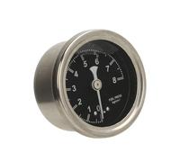 TOPINCN Medidor Regulador de Presión de Medidor de Presión de Ajustable, Resistente y Confiable de Alta Precisión para Automóviles Rosca de Acero 1/8NPT Universal