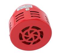 TOPINCN Mini Bocina de Sirena Estroboscópica de Advertencia Eléctrica, Alarma de Zumbador de Motor de 110 Decibeles para Fábrica, Escuela, Rancho, Protección del Hogar (12V)