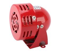 TOPINCN Mini Bocina de Sirena Estroboscópica de Advertencia Eléctrica, Alarma de Zumbador de Motor de 110 Decibeles para Fábrica, Escuela, Rancho, Protección del Hogar (24V)