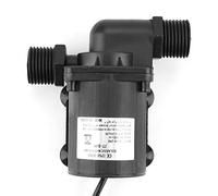 TOPINCN Mini Bomba de Agua sin Escobillas de bajo Consumo - Cabezal Hidráulico de 7 M - para Calentador de Agua - CC 24 V