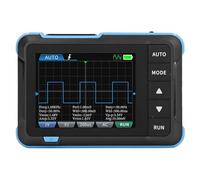 TOPINCN Mini Osciloscopio Portátil Osciloscopio Digital Portátil con Ancho de Banda de 1 M para I+D y Educación LCD de 2,8 Pulgadas