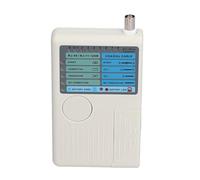 TOPINCN Multifunctional Network Cable Tester with Buzzer | Compatible con RJ45, BNC, USB, Pantalla LED, Identificación rápida de fallos, Perfecto para profesionales