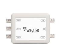 TOPINCN Osciloscopio Virtual para Teléfono Móvil PC con Conexión USB Inalámbrica de 5 Canales y Pantalla Multimodo para Pruebas Eléctricas