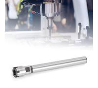 TOPINCN Portabrocas de Boquilla de Vástago Recto, Varilla de Extensión Duradera de 100 Mm para Fresado de Precisión, Acero de Aleación de Cromo-molibdeno, Alta Resistencia (C12)