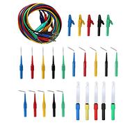 TOPINCN Sonda de Prueba Kit de Línea de Prueba Multifuncional Impermeable para Diagnóstico Automotriz e Ingeniería Eléctrica 1 M Cobre PVC
