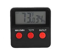 TOPINCN Termómetro Digital LCD, Higrómetro, Monitor de Temperatura y Humedad para Incubadora de Huevos, Mantenimiento de Mascotas, Sonda de Resistencia de Alta Precisión para Medición de Temperatura