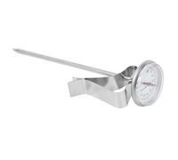 TOPINCN Termómetro para café, Medidor de Temperatura Colgante de Acero Inoxidable para Cocina con Clip Ajustable (corto)