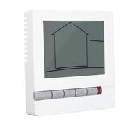 TOPINCN Termostato Inteligente Digital Controlador de Temperatura con Pantalla LCD con Espacio Entre Orificios de Montaje de 60 Mm para Calefacción de Habitaciones