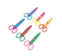 TOPINCN Tijeras Decorativas de Canto, Set de 6 Herramientas de Corte de