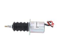 TOPINCN Válvula Solenoide de Cierre Válvula de Parada del Motor de Acero Inoxidable para F915 F925 F935 425 445 755 856, Duradera, Fácil de Instalar