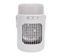 TOPINCN Ventilador de Escritorio con Nebulizador, Enfriador de Aire USB