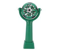 TOPINCN Ventilador de Mano de Fútbol, recargable por USB, 1200mAh, 3 Velocidades, Agarre de Ventilador Portátil Silencioso para Fanáticos de los Deportes, Actividades Al Aire Li (GREEN)