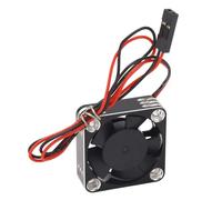TOPINCN Ventilador de Refrigeración para Motor de Coche RC, Ligero, Alto Rendimiento, 23000 RPM, Disipación de Calor Eficiente para AXIAL HSP HPI, Plástico de Aluminio, 31x31 Mm (SILVER)